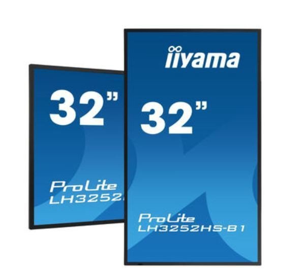IIYAMA Monitor wielkoformatowy 31.5 cala LH3252HS-B1 24^7,IPS,ANDROID,400cd,FHD,PION,FailOver