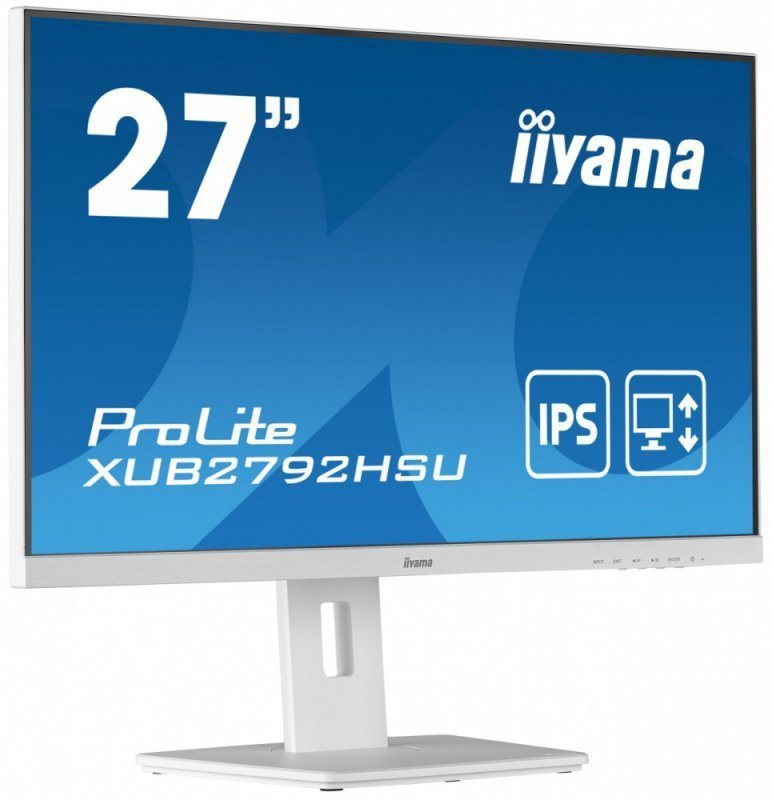 IIYAMA Monitor 27 cali XUB2792HSU-W5 IPS,HDMI,DP,VGA,FHD,SLIM,HAS(150mm)