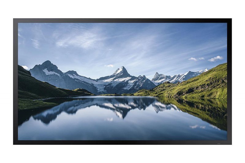 Samsung Monitor profesjonalny OH46B-S 46 cali Błyszczący 24h^7 3500(cd^m2) 3840x2160 (UHD) S7 Player (Tizen 6.5) 3 lata On-Site