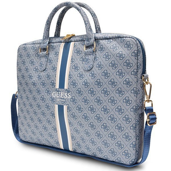 GUESS Torba do notebooka 16 cali 4G Printed GUCB15P4RPSB Niebieska