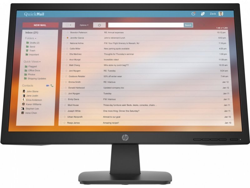 HP Inc. Monitor P22v G4 FHD 21.5 cala 9TT53AA