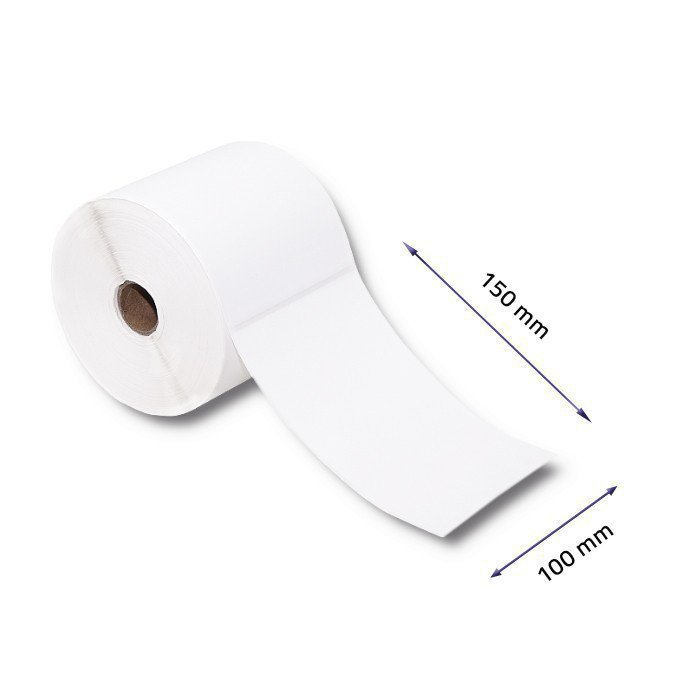 Qoltec Etykiety termiczne 100x150mm | 500 etykiet