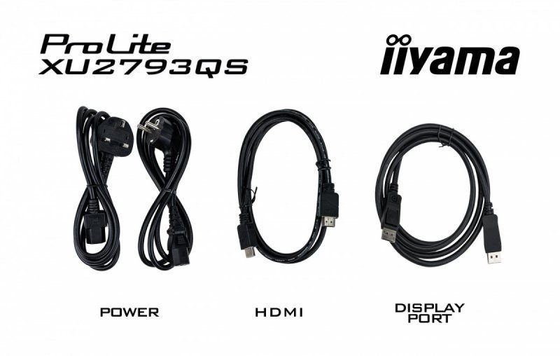 IIYAMA Monitor 27 cali XU2793QS-B6 IPS,QHD,100Hz,HDMI,DP