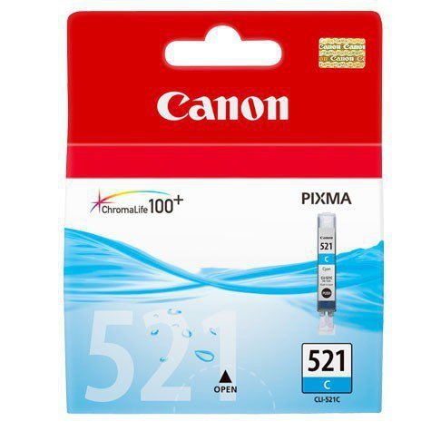 Canon Tusz CLI-521 CYAN 2934B001