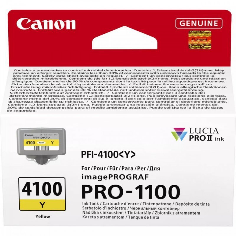 Canon Tusz PFI-4100 YELLOW 6780C001