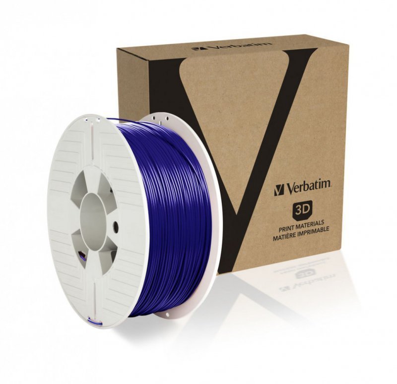 Verbatim Filament 3D ABS Blue 1,75mm^1kg^ Niebieski^ 55029