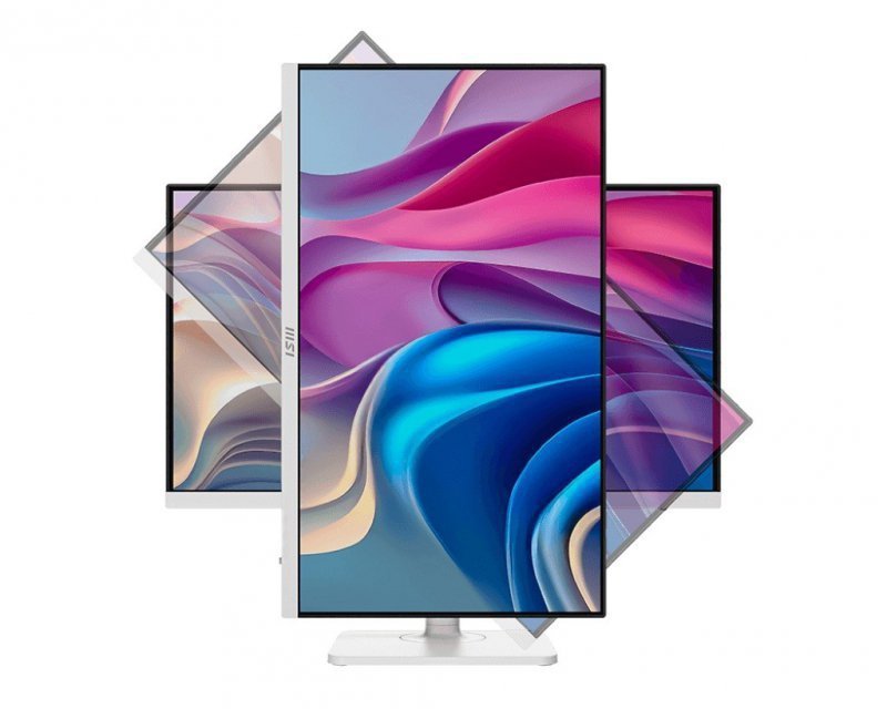 MSI Monitor 27 cali Modern MD272UPHW LED^UHD^Flat^60Hz^biały