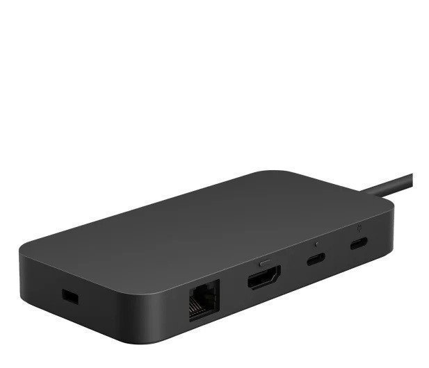 Microsoft Stacja dokująca Surface USB4 Dock 100W USB-C^HDMI^USB 3.2^TB4^RJ-45 czarna