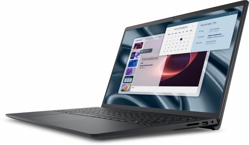 Dell Laptop Dell Pro 15 Essential PV15250 W11P i3-1305U|8GB|512GB|Intel UHD|FgrPr|WLAN+BT|15.6 FHD|BcklKb|3C|65W|3YPS Carbon Bla