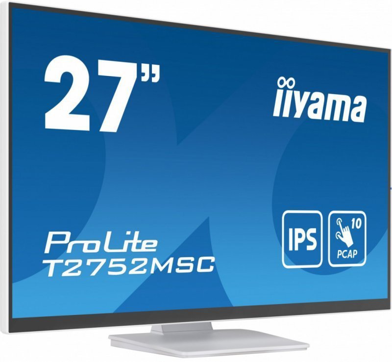 IIYAMA Monitor 27 cali T2752MSC-W1AG 10 PKT. POJ,IPS,HDMI,DP,2x1W,7H,2xUSB,  400cd^m2,AG-(Anti Glare)