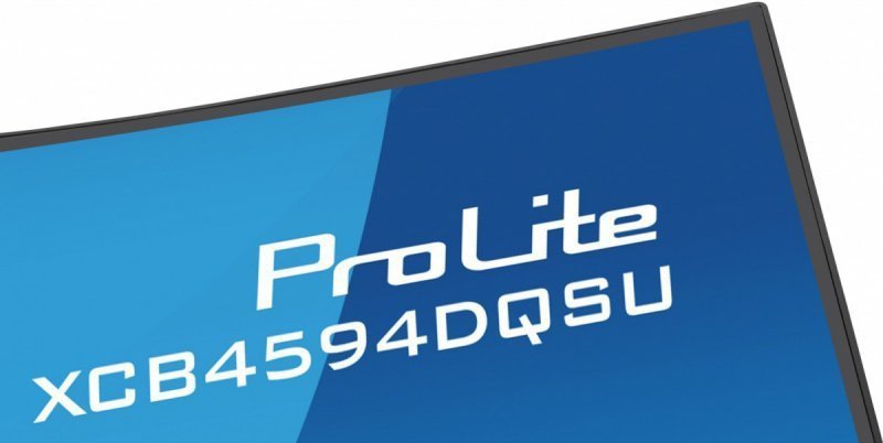IIYAMA Monitor ProLite 44.5 cala XCB4594DQSU-B1 ,VA,DQHD,2xDP,2xHDMI,1500R,32:9,      450 cd^m2,  3000:1, USB HUB x4 (2x Type-A,