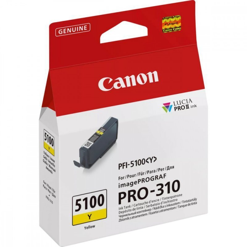 Canon Tusz PFI-5100 EUR 6955C001 żółty