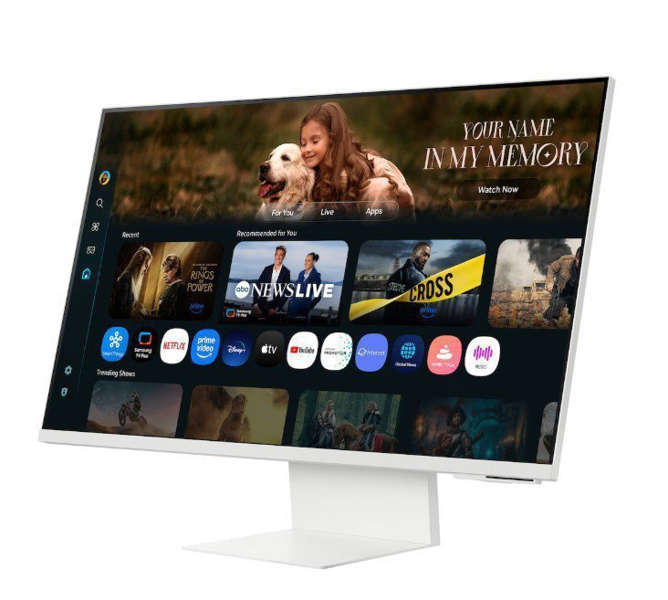 Samsung Monitor 32 cale Smart M8 M80F VA 3840x2160 UHD 16:9 1xHDMI 1xUSB-C 1xUSB-A 4ms 60Hz Smart TV płaski 3Y2d2 (LS32FM801UUXD