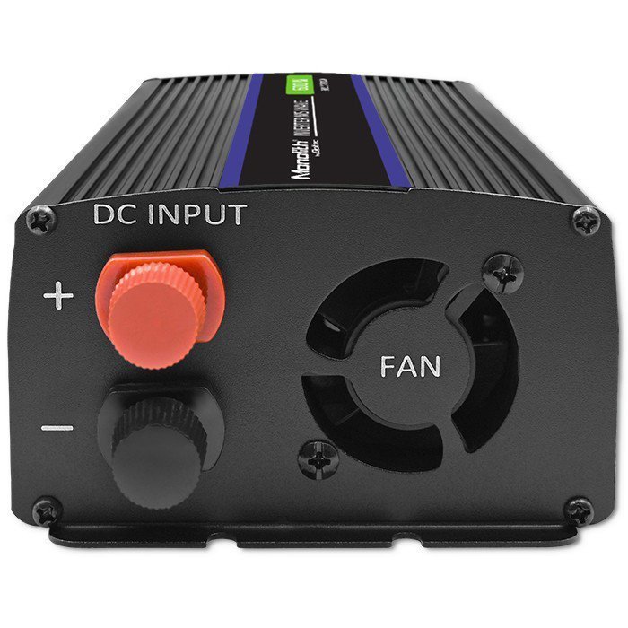 Qoltec Przetwornica napięcia Monolith 600 MS Wave | 12V na 230V |       300^600W | USB