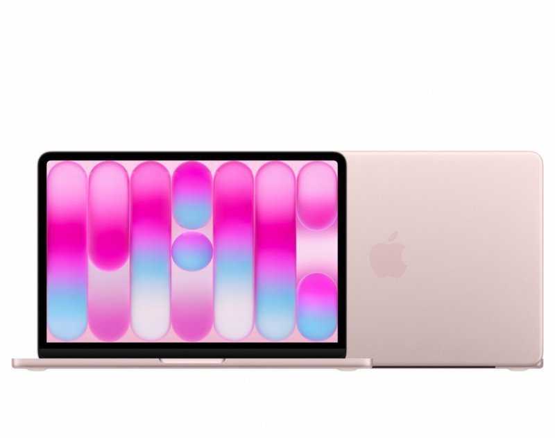Apple MacBook Neo 13 cali: A18 Pro 6^5, 8GB, 256GB SSD, bez zasilacza - Subtelny róż