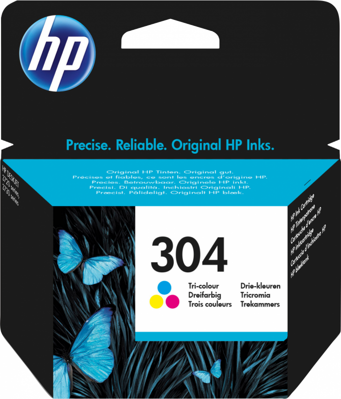 HP Wkład atramentowy Ink^304 Tri-color N9K05AE