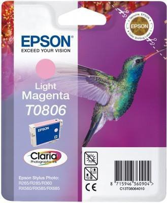 Wkład light magenta do Epson Stylus Photo R265^360^RX560^585^685; T0806