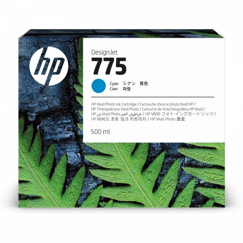 Tusz HP 775 Błękitny (500 ml) 1XB17A