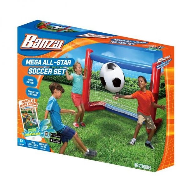 Banzai Mega All-Star zestaw do gry w piłkę nożną
