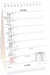 Przykładowa kartka z kalendarium do kalendarza biurkowego tygodniowego na rok 2023