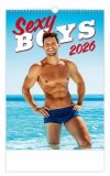 H25 Kalendarz ścienny wieloplanszowy Sexy Boys 2026