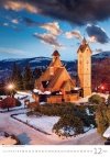 Kalendarz ścienny wieloplanszowy Europe 2025 - grudzień 2025