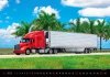 Kalendarz ścienny wieloplanszowy Trucks 2025 - czerwiec 2025