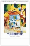 Kalendarz ścienny wieloplanszowy Tunisreise 2025- okładka