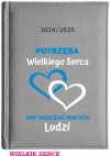 Kalendarz z nadrukiem na okładce - WIELKIE SERCE