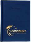 kalendarze książkowe z logo i danymi szkoły