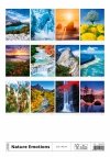 N140 Kalendarz ścienny wieloplanszowy Nature Emotions 2026