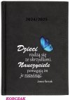 Kalendarz z nadrukiem na okładce - KORCZAK