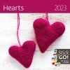 Kalendarz ścienny wieloplanszowy Hearts 2023 z naklejkami - okładka 