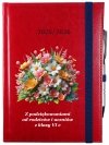 okładka kalendarza nauczyciela z nadrukiem UV