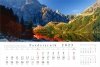 Kalendarz ścienny wieloplanszowy Tatry w panoramie 2023 - październik 2023