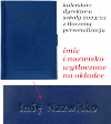 kalendarz z tłoczeniem imienia i nazwiska na okładce