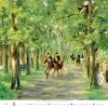 Kalendarz ścienny wieloplanszowy Impressionism 2025 - kwiecień 2025
