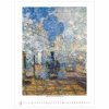 C04 Kalendarz ścienny wieloplanszowy Claude Monet 2026 Z NADRUKIEM