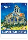 Okładka kalendarza ściennego Impressionism 2025 - exclusive edition