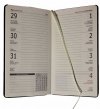 Kalendarz książkowy 2023 A6 tygodniowy papier chamois oprawa NEBRASKA LUX CZERWONA