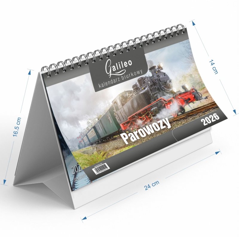 kalendarz biurkowy na rok 2026