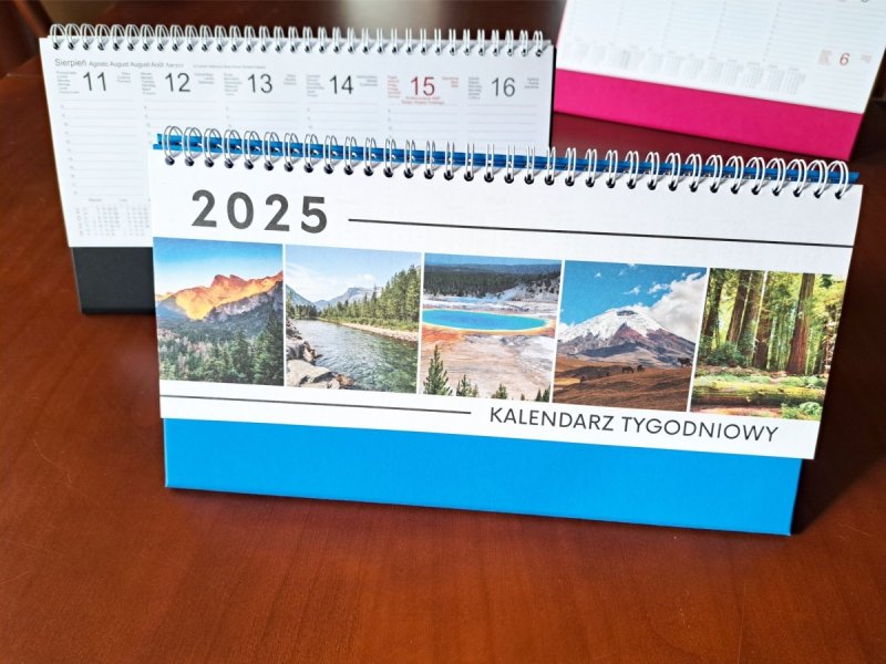 Kalendarz stojący na rok 2025