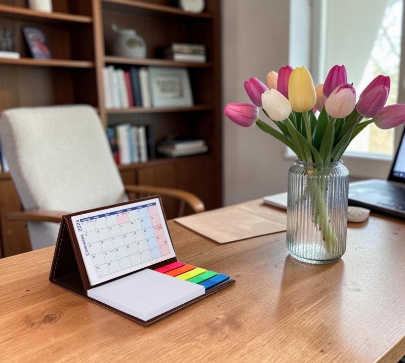 kalendarz biurkowy MINI szkolny na rok 2026/27 dla uczniów