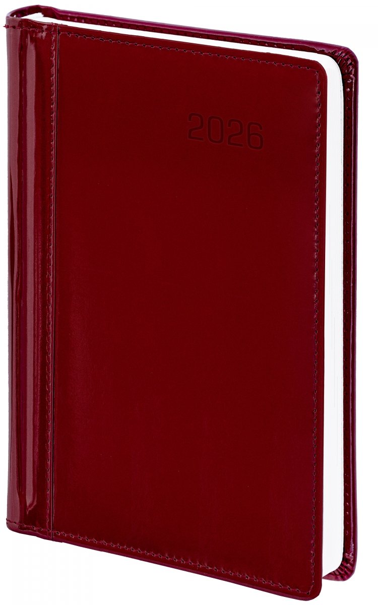 kalendarz A4 dzienny ze skóry naturalnej