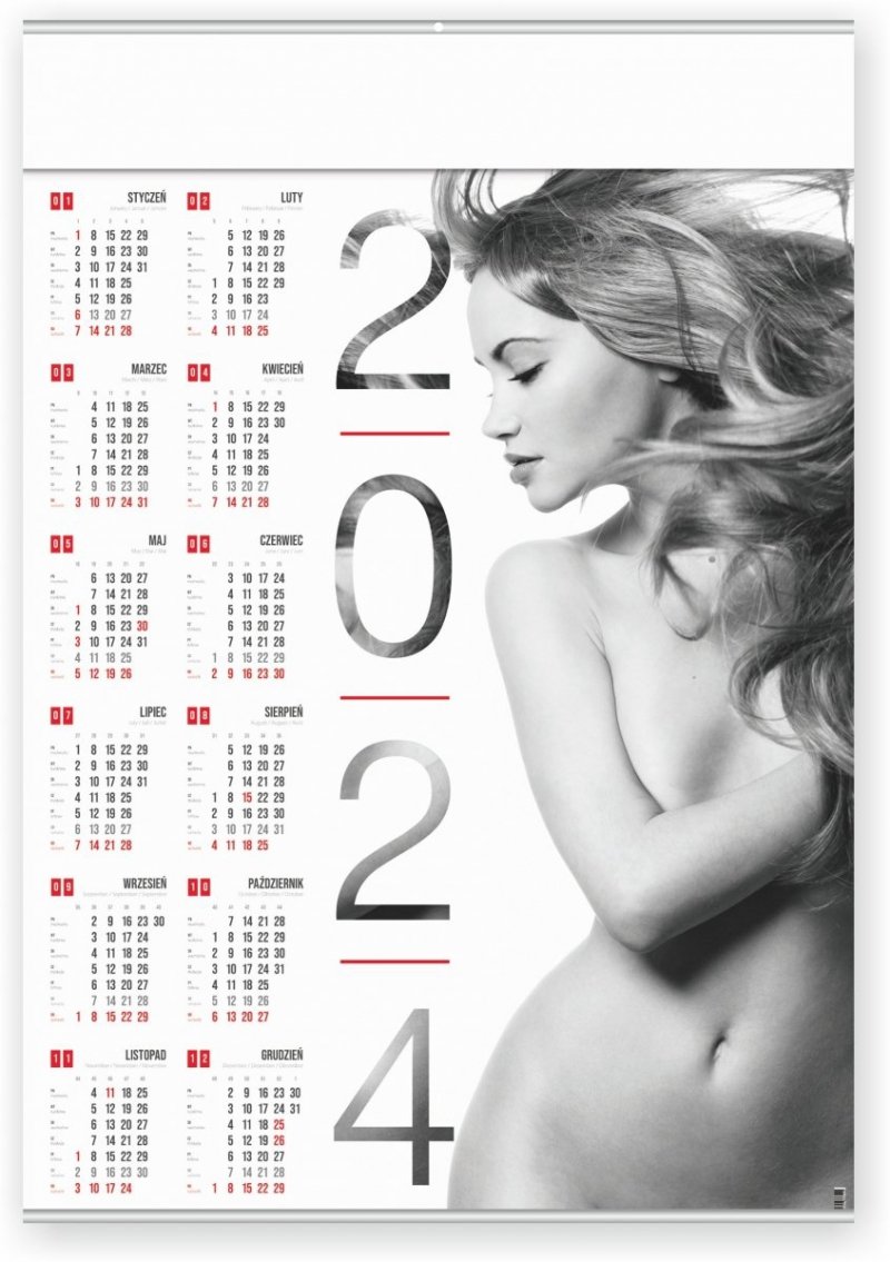 Kalendarz plakatowy B1/17 Ania 2024
