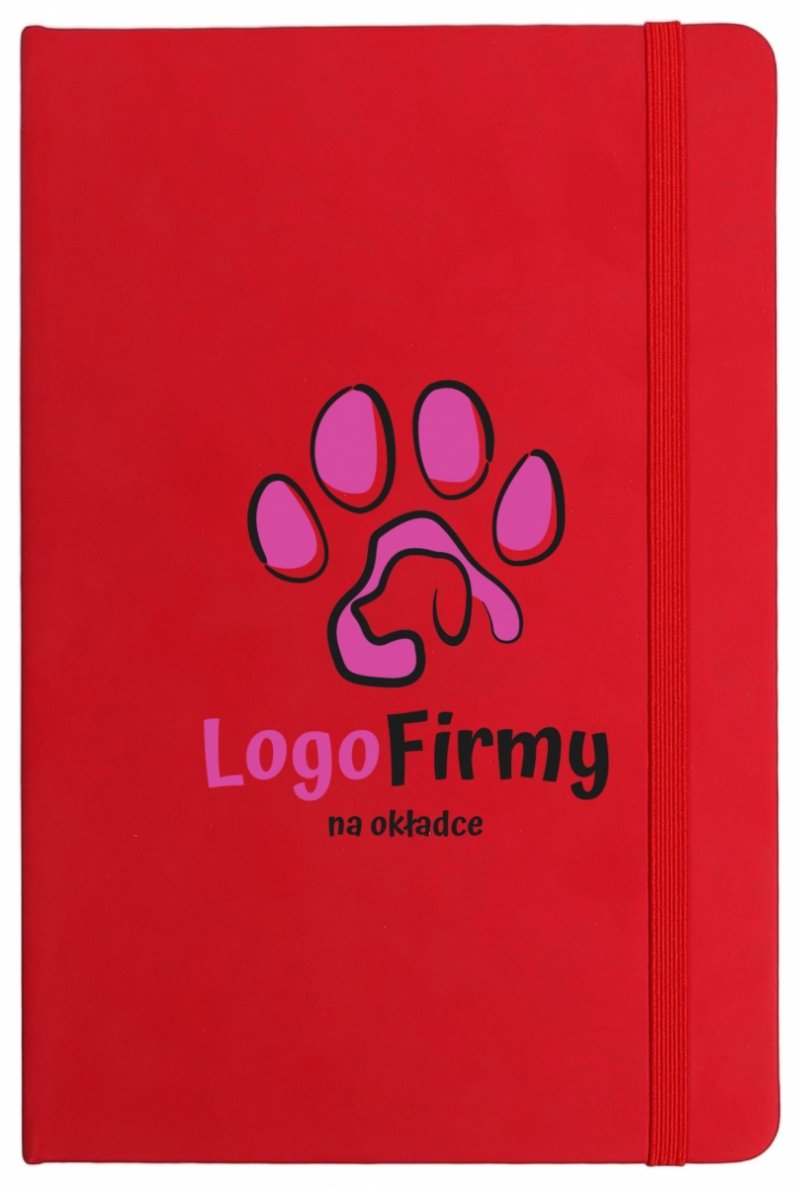 notes A5 z twoim logo na okładce