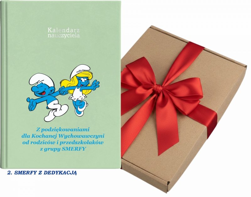 kalendarz dla nauczyciela na rok 2026/2027 z pudełkiem w komplecie