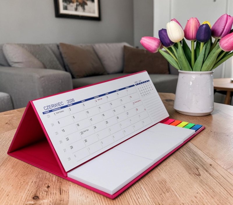 kalendarz do postawienia na biurku od czerwca '26 do czerwca '27