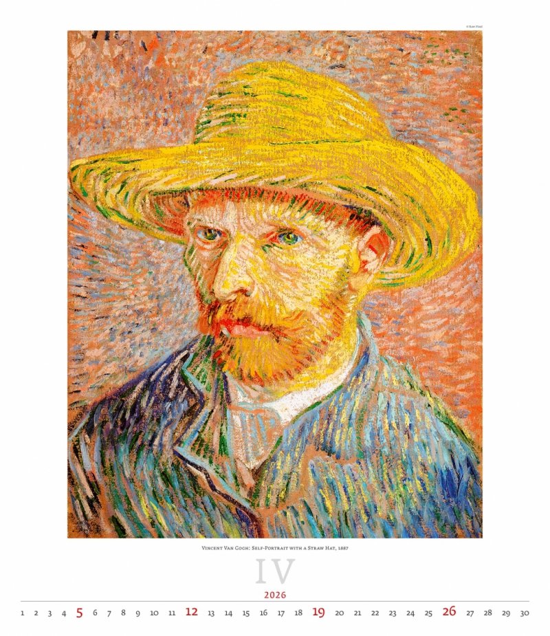 E01 Kalendarz ścienny wieloplanszowy Expressionism 2026 - exclusive edition