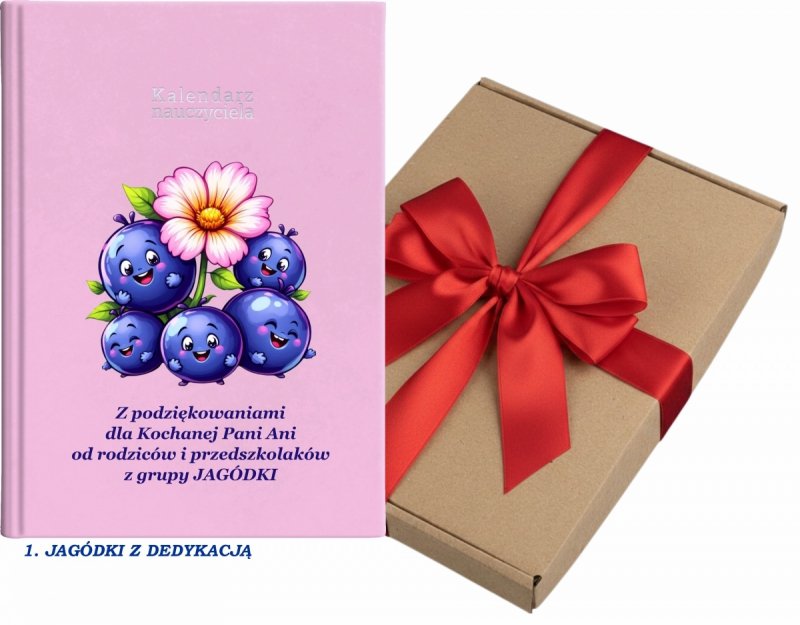 kalendarz dla nauczyciela na rok 2026/2027 z pudełkiem w komplecie
